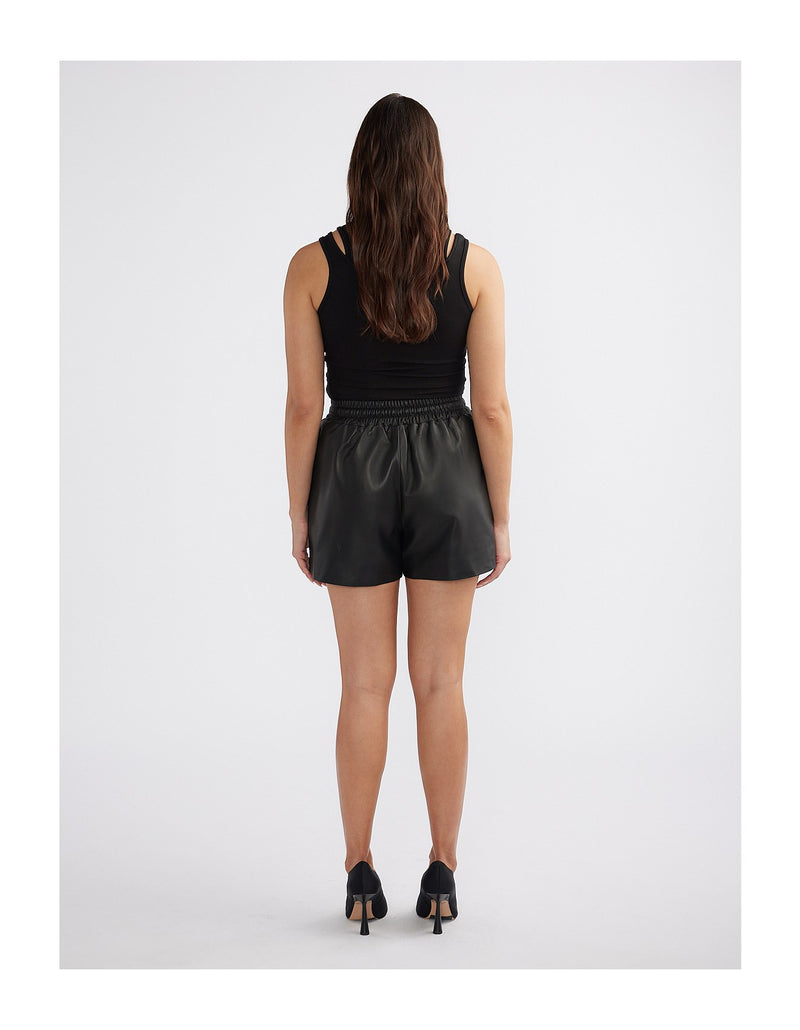 Ena Pelly Melissa Leather Short