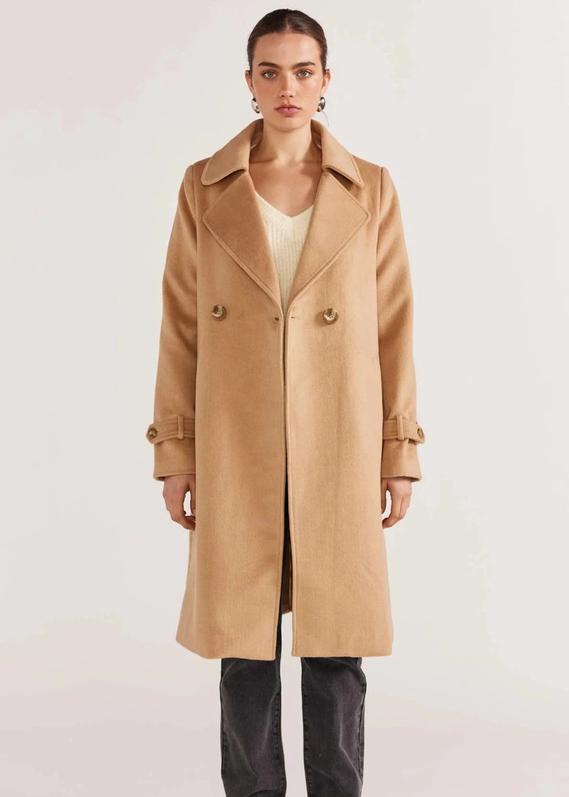 Staple The Label Bedford Coat available at Guanabana Boutique Darby Street, Newcastle.