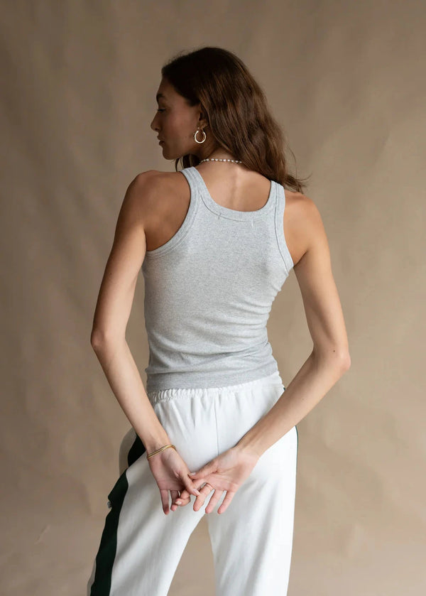 Araminta James monogram grey marle tank available at Guanabana Boutique Newcastle.