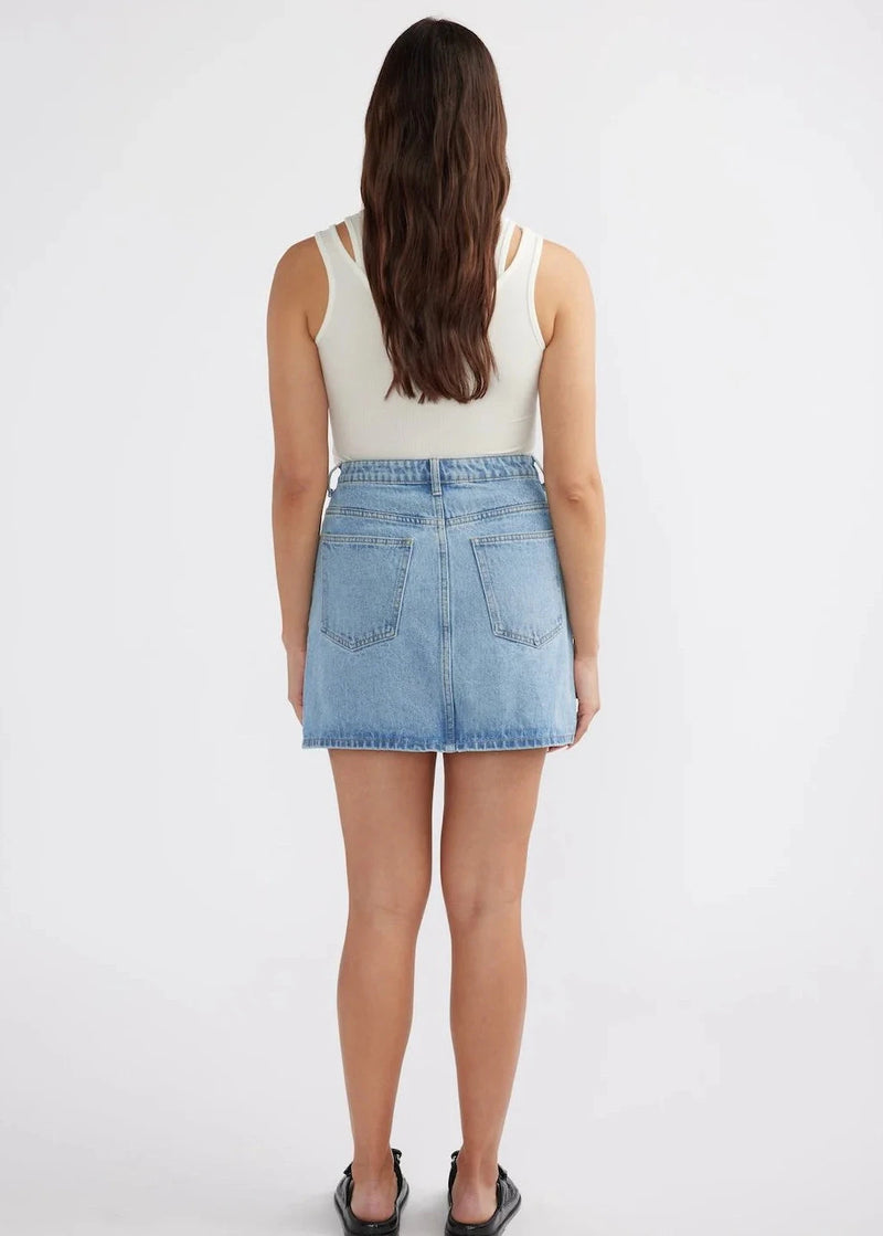 Reese Denim Mini Skirt