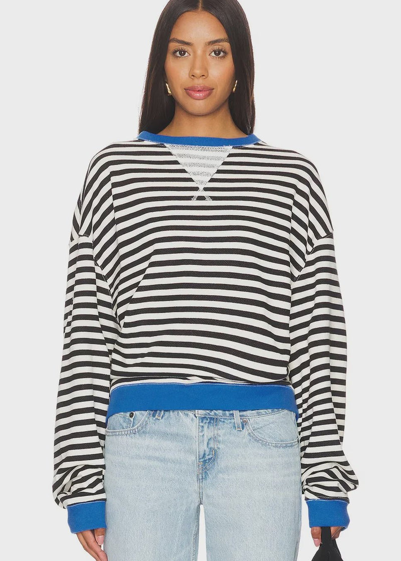 Classic Striped Crew