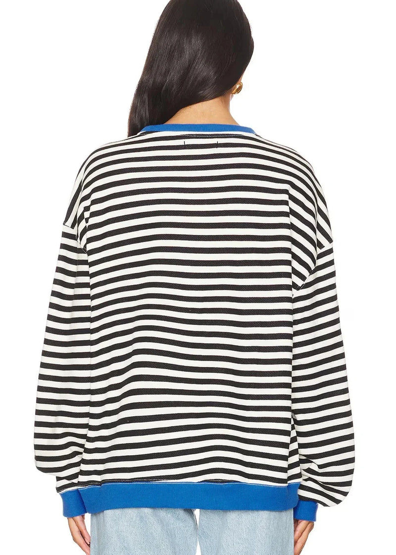 Classic Striped Crew