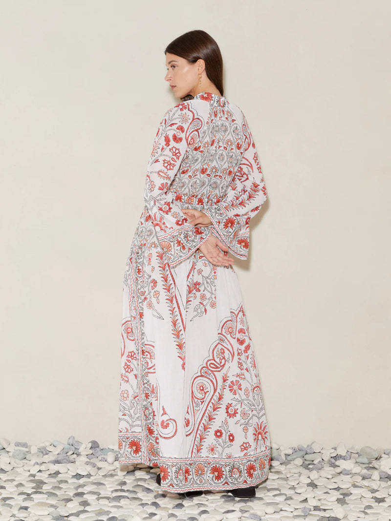 Dahlia Wide Sleeve Maxi Dress