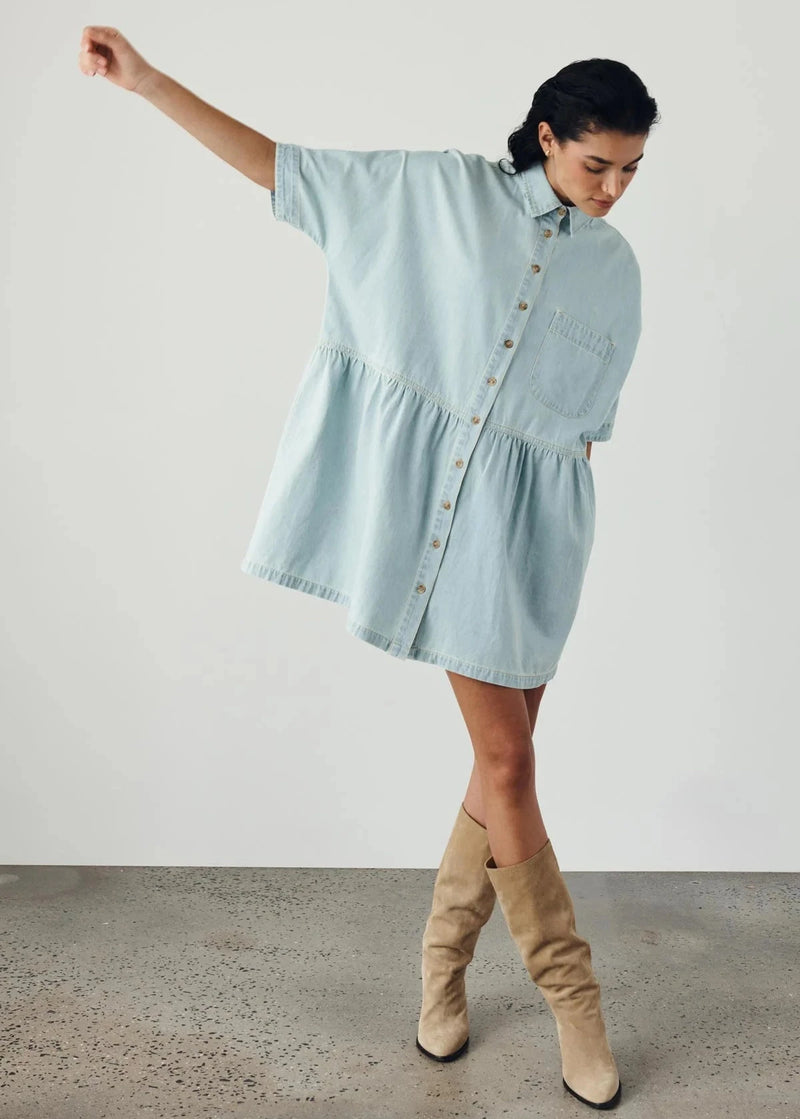 BAILEY DENIM DRESS