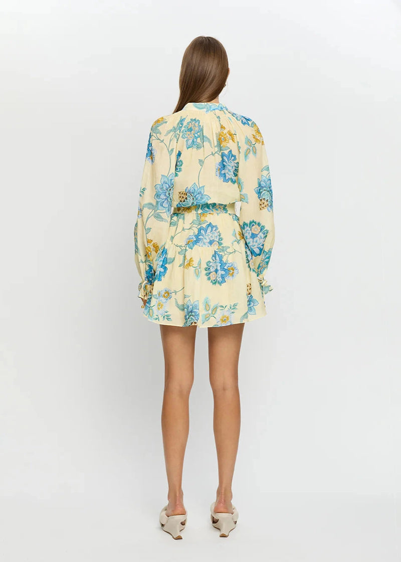 Giselle Blouson Sleeve Mini Dress