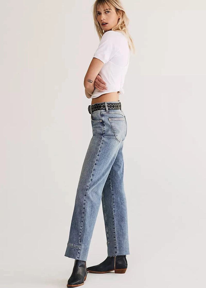 We The Free Risk Taker Mid-Rise Jeans Mantra