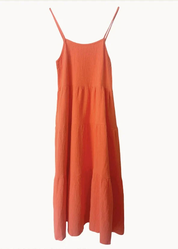 Natalie Dress Orange