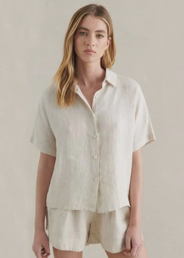 Bronte Linen Shirt Natural