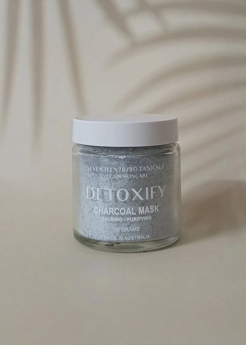 Detoxify Charcoal Clay Mask with Lavender