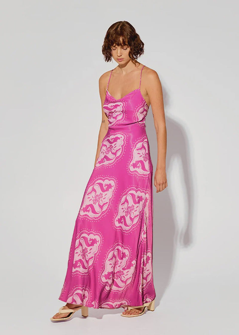 Isla Bias Maxi Dress