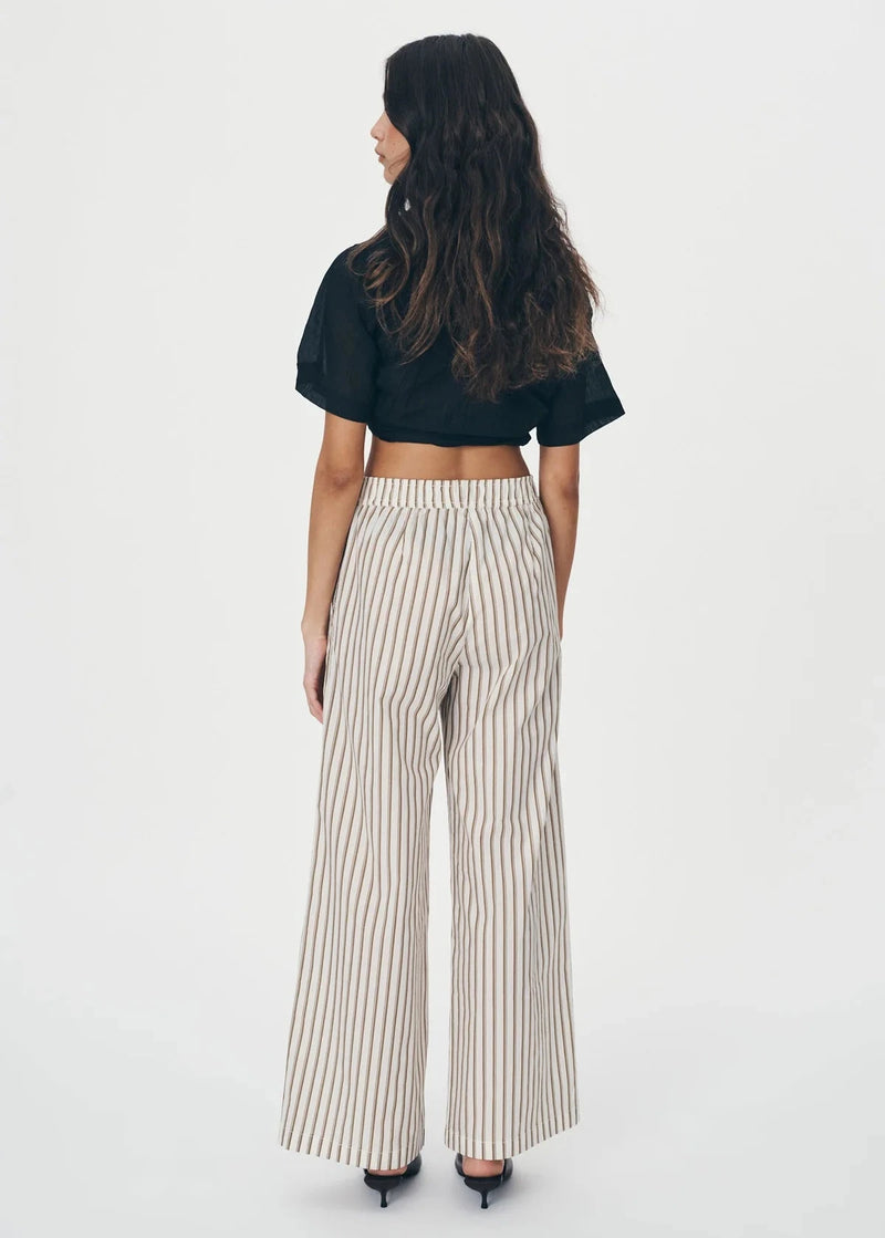 Rowie The Label Rocco Stripe Pants Sienna available at Guanabana Boutique Darby Street, Newcastle.