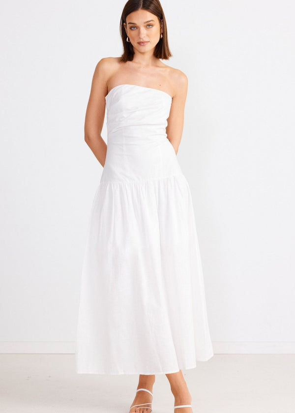 Stella Maxi Dress - White