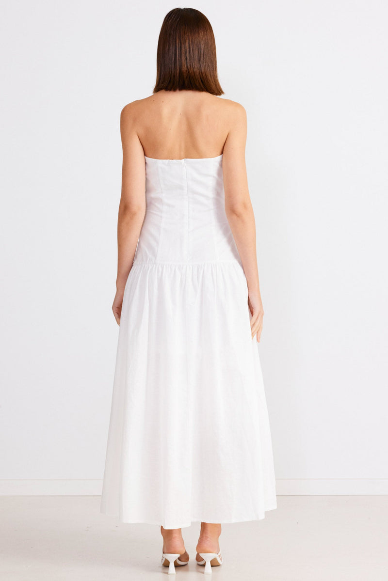 Stella Maxi Dress - White