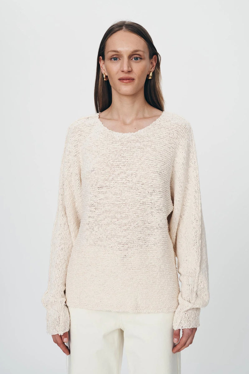 Sonya Knit Jumper -Creme