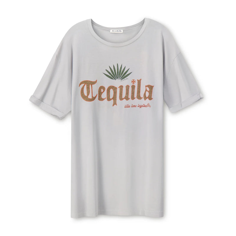 Tequila Oversized Tee-Stardust