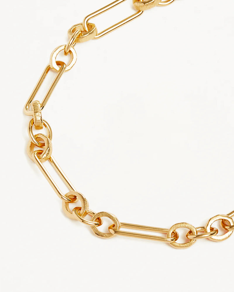 Shield Bracelet - 18k Gold Vermeil
