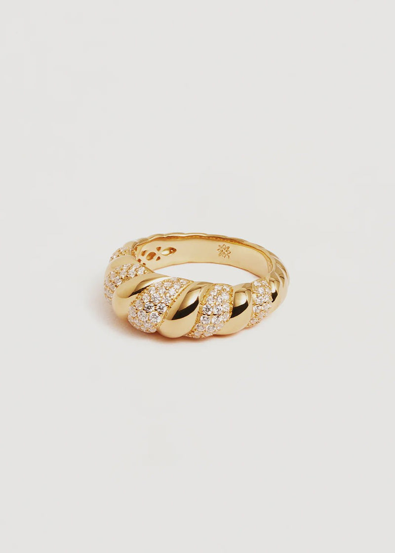 18k Gold Vermeil Stardust Soul Ring